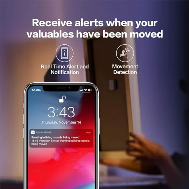 Aqara DJT11LM Vibration Sensor Vibrationsmelder – Bild 5
