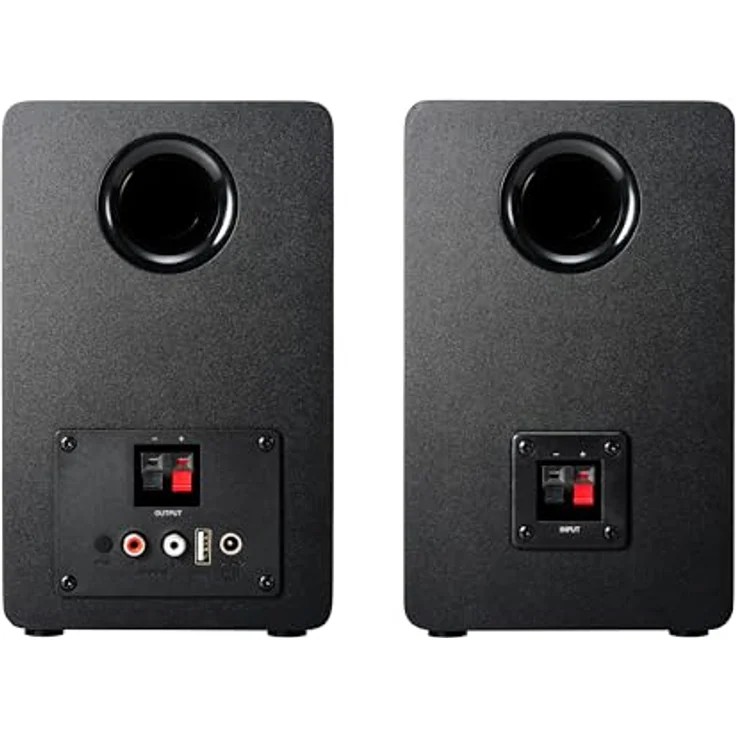 Audio-Technica AT-SP3X Aktive Kompaktlautsprecher, Bluetooth, Schwarz – Bild 2