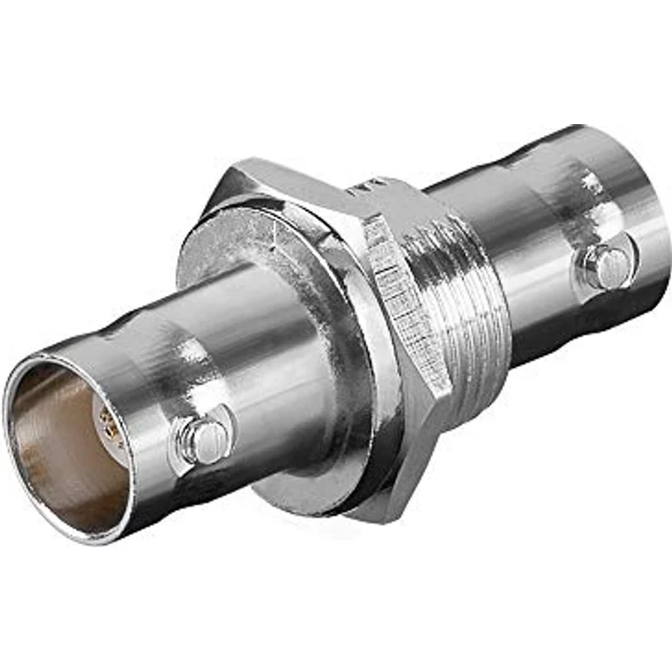 goobay Wentronic UG 492/U BNC FM > BNC FM Edelstahl Aderverbinder, Antennenkabel in Edelstahl – Bild 1