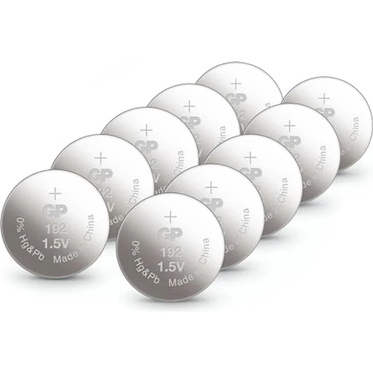 GP Batterien Alkaline Knopfzellen LR41 10 Stück (392, 192, GP192A, LR736, AG3) 1,5V (1,5 Volt Spannung) – Bild 7