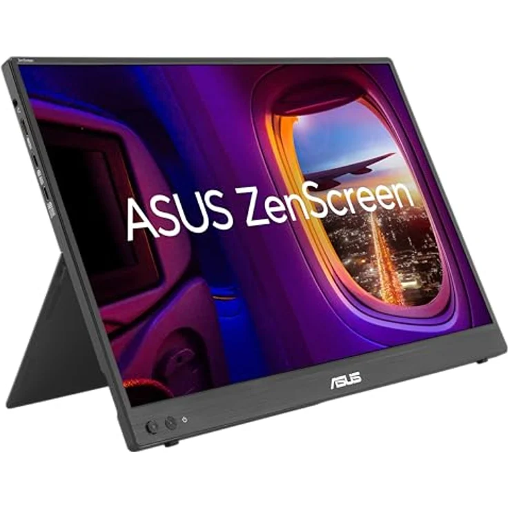ASUS ZenScreen MB16NCG, Tragbarer Monitor 16 Zoll WQXGA (2560 x 1600), 155 Hz, 100% sRGB, Power Pass Through, USB-C, mini-HDMI, Auto Rotate, Stativ – Bild 3