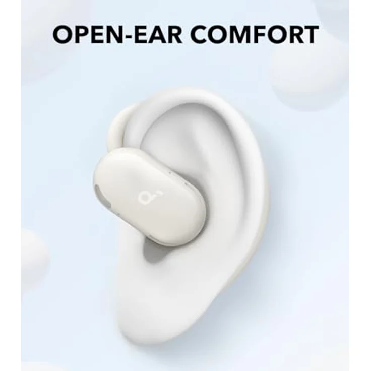 soundcore V20ikabellose In-Ear-Kopfhörer mit offener Bauweise, Bluetooth 5.4, IP55 spritzwassergeschützt, Weiß – Bild 2
