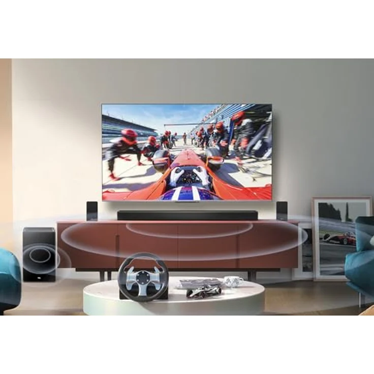 TCL QH85 Soundbar 7.1.4, RAY-DANZ-Technologie, Dolby Atmos, WLAN – Bild 16