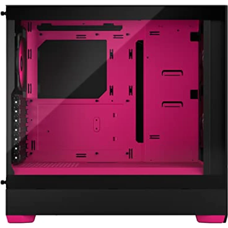 Fractal Design Pop Air RGB - Magenta Core TG Clear Tint, Midi-Tower-Gehäuse mit Seitenfenster (FD-C-POR1A-03) – Bild 3