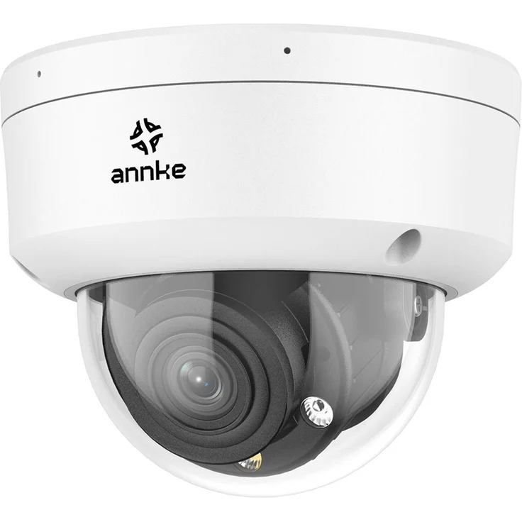 Annke Überwachungskamera ANNKE I91DQ 8 MP PoE Dome Überwachungskamera (4K Ultra HD, motorisiertes Varioobjektiv, Dual-Light-Modus)