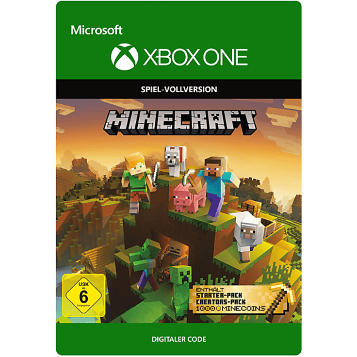 Microsoft Minecraft Java & Bedrock Edition, PC-Spiel mit 700 Münzen und Starterpaket-DLC, Griechische Mythologie Mashup & Texturpaket