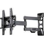 Hama TV-Wandhalterung, schwenkbar, neigbar, ausziehbar, 122 cm (48"), bis 25 kg, Schwarz