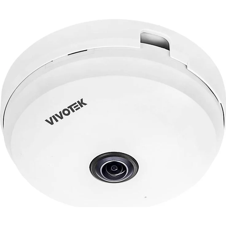 Vivotek C-SERIE FE9180-H-V2 Fisheye IP Kamera 5MP, Indoor, 1,16mm, 360°, PoE, Netzwerkkamera, Weiss
