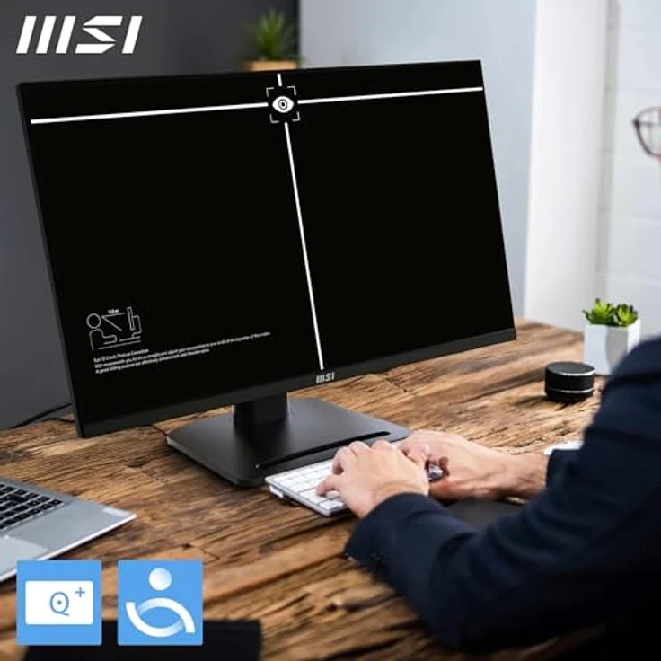 MSI PRO MP275QPG, 27" LED IPS Monitor mit QHD 2560x1440, 100Hz Adaptive Sync, TÜV Rheinland zertifiziert – Bild 4