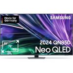 Samsung Neo QLED 4K QN85D Fernseher 65 Zoll, Samsung TV mit Neural Quantum 4K AI Gen2 Prozessor, Quantum-Matrix-Technologie, 4K Upscaling, Smart TV, GQ65QN85DBTXZG, Deutsches Modell [2024]