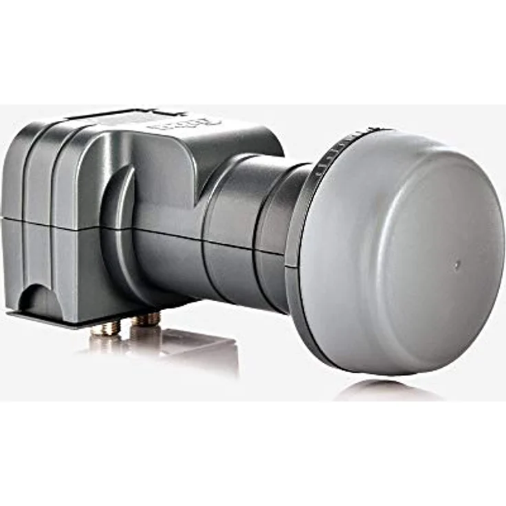 Fuba DAL 802 G Satellitenanlage, Antenne mit Twin-LNB DEK 217, für 2 Teilnehmer, graue Reflektorfarbe – Bild 5