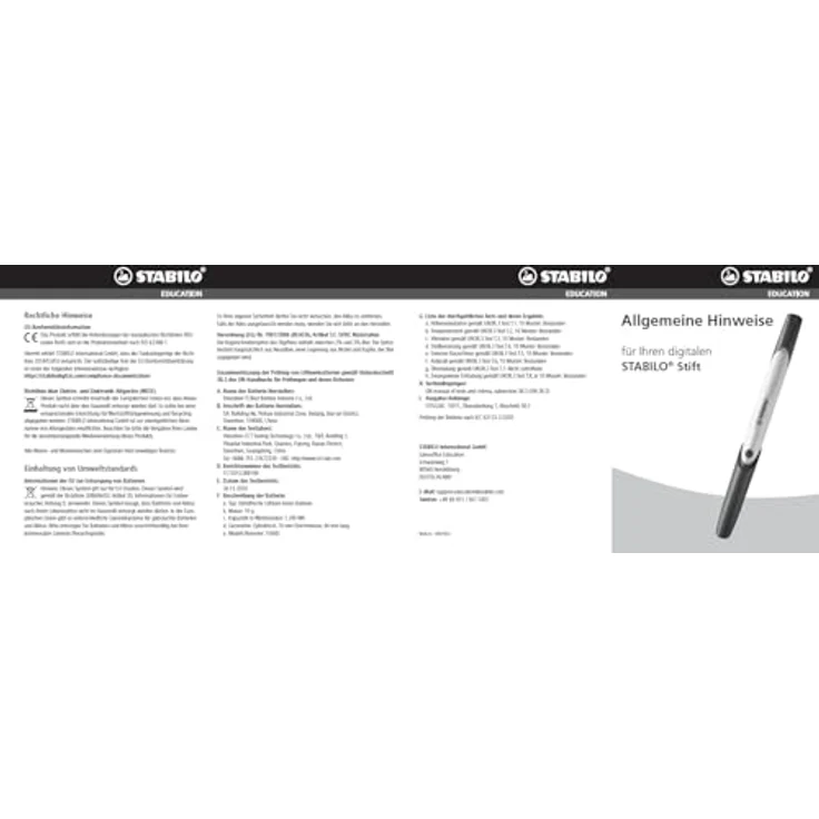 STABILO ErgoPen Neo, Smarter Stift mit App zur Motorik-Befundung für Kinder ab Vorschule, Schreibtraining für Tablet und Papier, ohne Schreibfarbe – Bild 2
