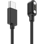 Hama Magnetic Charge, USB-C Ladekabel, 60 cm, Schwarz