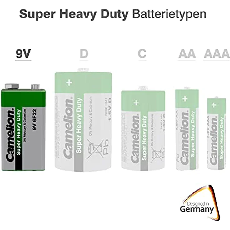 CAMELION Block-Batterie 9V heavyDuty – Bild 2