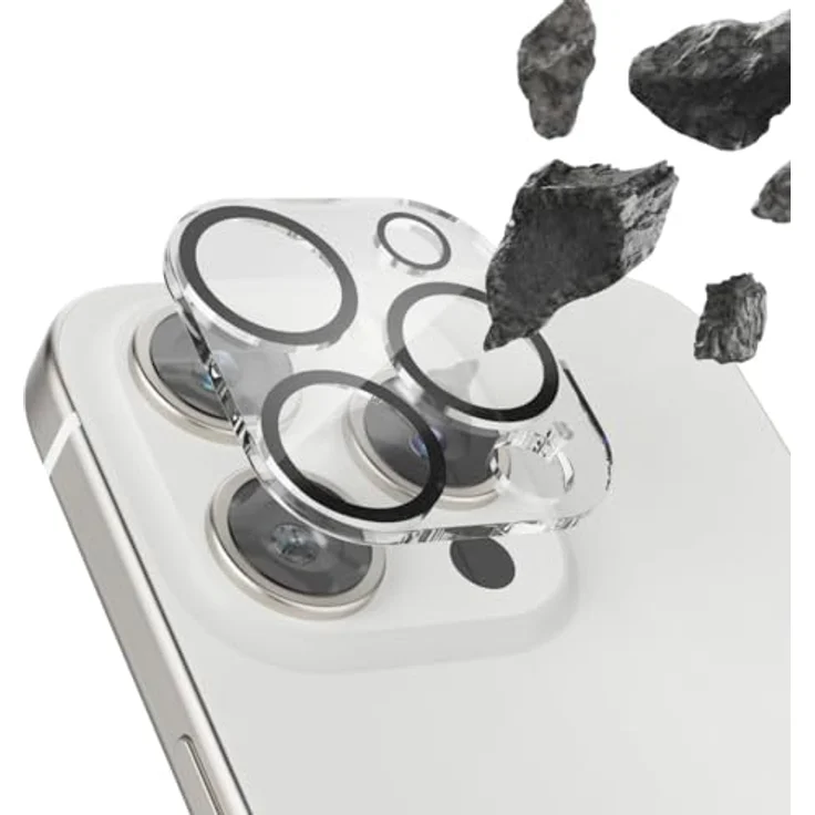 Hama Cam Protect Kameraobjektivschutz gehärtetes Glas 9H für Apple iPhone 16 Pro / 16 Pro Max, stoßfest und kratzresistent – Bild 19