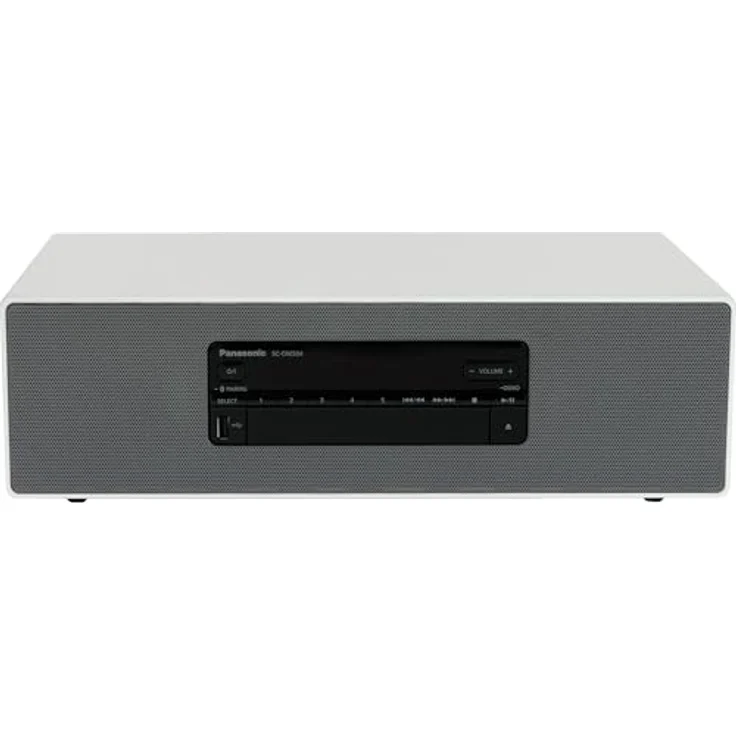 Panasonic SC-DM504EG-W Micro HiFi in weiß (40 Watt RMS, Digital DAB+, CD, UKW, Bluetooth, USB, AUX) – Bild 3