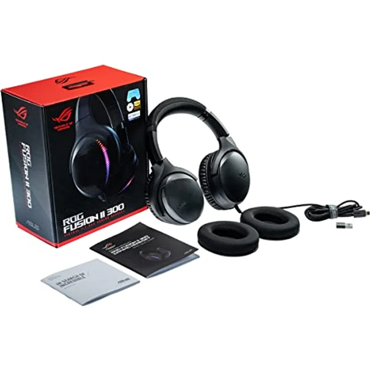 ASUS ROG Strix Fusion II 300 Gaming-Headset Schwarz – Bild 14