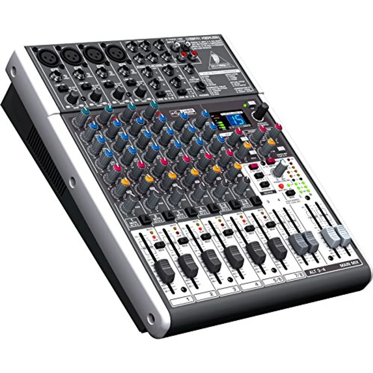 Behringer Xenyx X1204USB Mischpult mit USB-Audio-Interface (12-Kanal, 2/2 Bus) – Bild 3