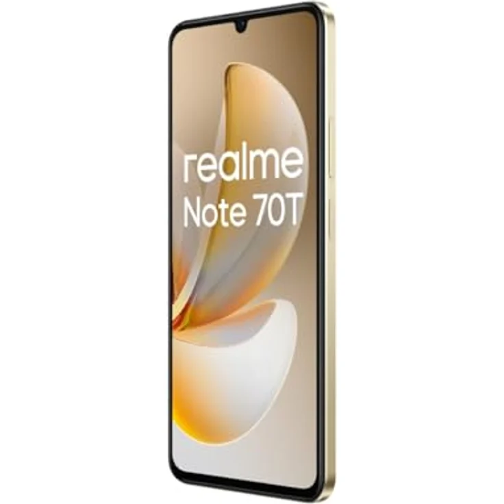 Realme 70T, Smartphone mit 256GB Speicher, 6.75 Zoll Display, 50 MP Dual-Kamera, Gold, Android™ 15, Dual-SIM, IP64 zertifiziert – Bild 6