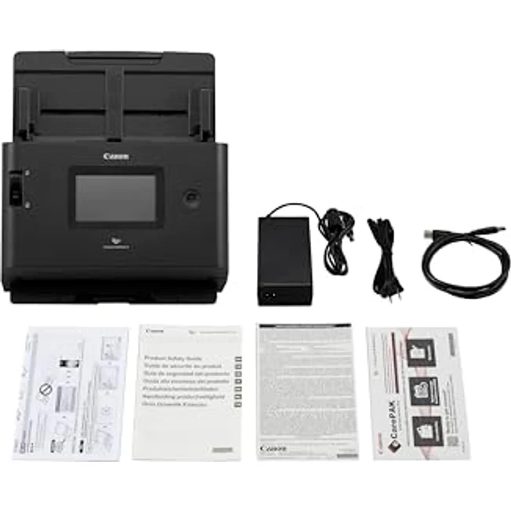 Canon Scanner imageFORMULA DR-S350NW, Duplex-Funktion, Drahtlose Schnittstellen, Farb-Touchscreen – Bild 6