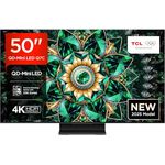 TCL 50Q7C 55 Zoll QD-Mini LED Fernseher, 4K HDR Premium 2000, Smart Google TV, Dolby Vision IQ & Atmos, HVA-Panel, 144Hz Motion Clarity Pro, Game Master