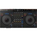 PIONEER DJ DDJ-GRV6, 4-Kanal-Performance DJ-Controller mit Groove Circuit und Stems FX, Schwarz