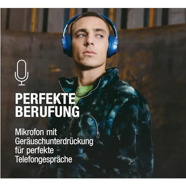 Fresh 'n Rebel Clam Fuse Bluetooth kopfhörer Over Ear mit Hybrid Active Noise Cancelling, mit ENC-Mikrofon (perfekte Anrufe), Kabellose kopfhörer mit Ambient Mode, 45h Spielzeit (Lila) – Bild 4