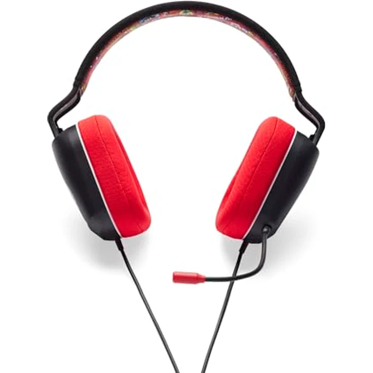 POWERA Mario Kart Rivals, Over-ear kabelgebundenes Stereo-Headset, 50-mm-Lautsprechertreiber, ultraleichte Konstruktion, abnehmbares Mikrofon, mehrfarbig – Bild 3