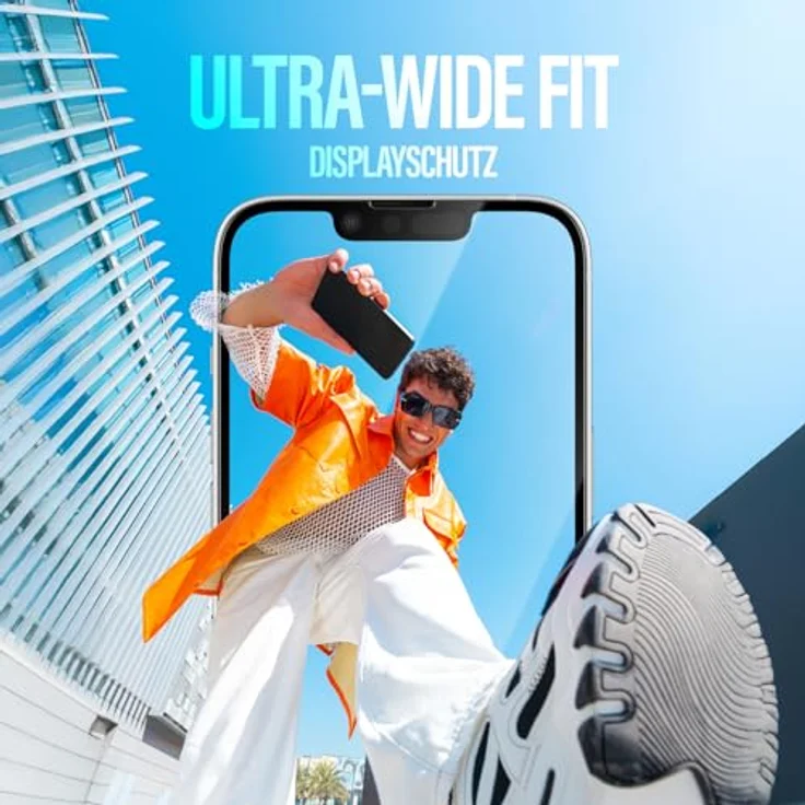 PanzerGlass Klar Glass Displayschutz für iPhone 16e (2025) | 14 | 13 | 13 Pro - 60% Recyceltes Glas, Gehärtetes Glas, Einfache Installation – Bild 2