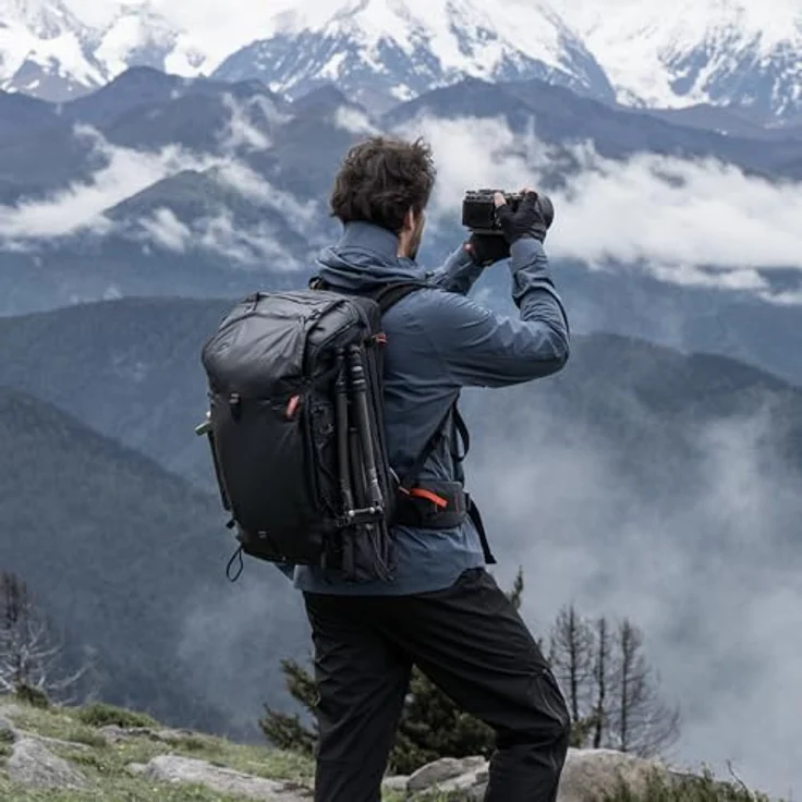 Pgytech OnePro Focux 35L, Fotorucksack mit anpassbaren Fächern und ergonomischem Tragesystem, Grün – Bild 2