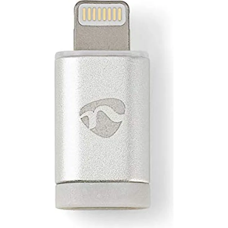 Nedis Apple Lightning Adapter Apple Lightning USB Micro B Buchse Vergoldet