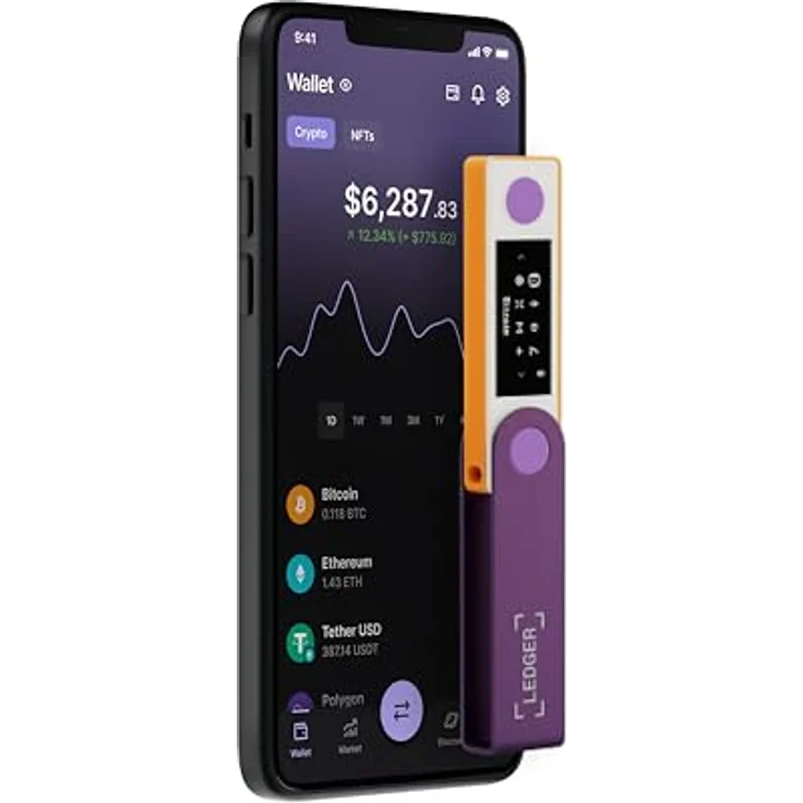 Ledger Nano X(Retro Gaming) — Sichern und verwalten Sie Ihre Krypto und NFTs unterwegs mit unserer Bluetooth®-fähigen Hardware-Wallet. – Bild 5