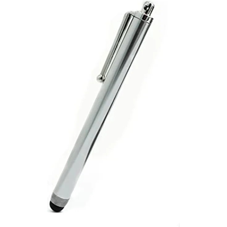 System-S Stylus Eingabe Stift kapazitiver Bildschirm für Smartphone, Touchscreen Handy,Tablet, PC, PDA, Silber – Bild 3
