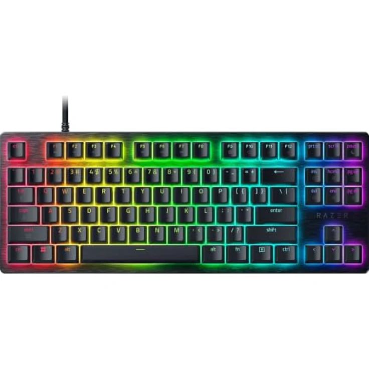 Razer Huntsman V3 HE Magnetic TKL, Gaming-Tastatur mit Hall-Effect-Switches, USB-C, Chroma RGB, N-Key-Rollover – Bild 1
