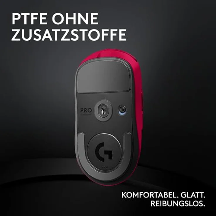 Logitech G G Pro X Superlight 2 (Kabellos, Kabelgebunden), Gaming Maus, Rosa – Bild 10