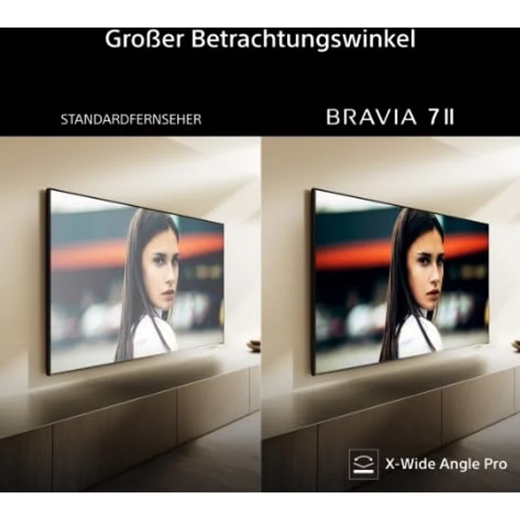 BRAVIA 7 II K-85XR75M2 215 cm (85") True RGB LED TV schwarz  – Bild 6