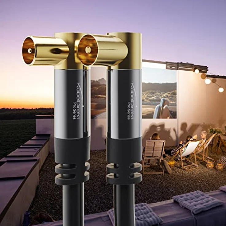 KabelDirekt - Antennenkabel 90° gewinkelt - 1,5m - (75 Ohm, Koax Stecker > Koax Kupplung Koaxialkabel geeignet für TV, HDTV, Radio, DVB-T, DVB-C, DVB-S, DVB-S2, Winkelstecker) - PRO Series – Bild 6