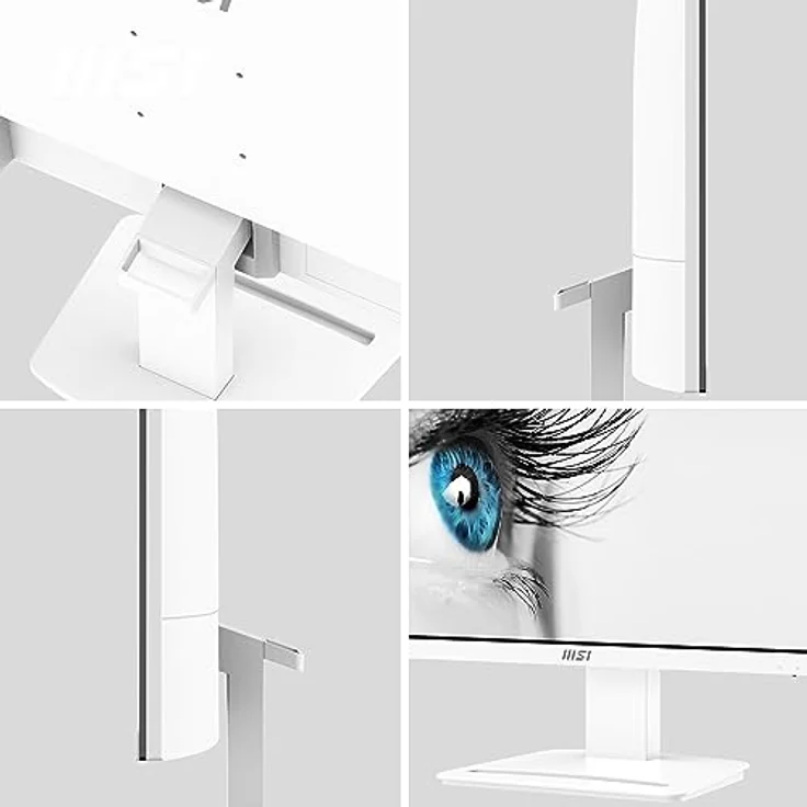 MSI PRO MP273AWDE 27 Zoll Full HD Office Monitor - 100Hz, VESA-Montage, Weiß – Bild 3