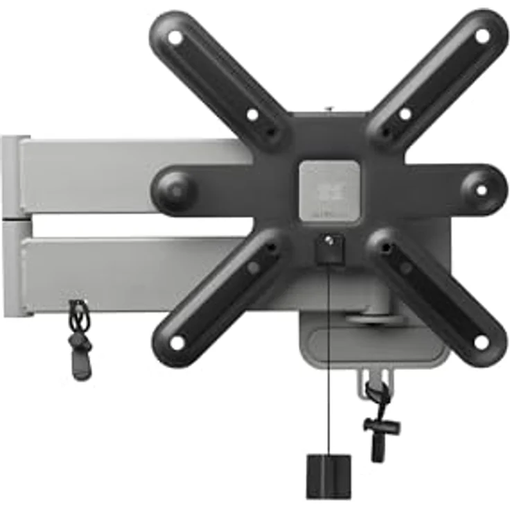 One for All WM 6254, Ultraslim TV Wandhalterung für 43 Zoll Fernseher, Schwenk- und Neigungseinstellung, Schwarz – Bild 2
