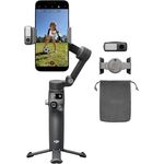 DJI Osmo Mobile 8 Gimbal-Stabilisator für Smartphones, natives Tracking mit Audio und Beleuchtung, 360°-Schwenkrotation, 10 Std. Akku, integrierter Verlängerungsstab, 3-Achsen-Stabilisierung