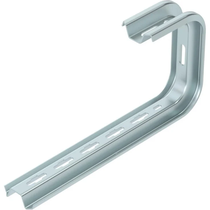 OBO Bettermann Deckenbügel TPD 345 FS, Abhängebügel aus bandverzinktem Stahl, Tragfähigkeit 550 N, für universelle Bauwerksbefestigung – Bild 1