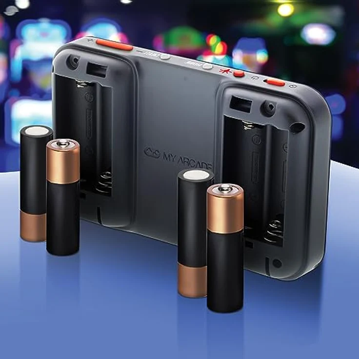 ATARI Pocket Player Pro, tragbare Konsole mit legendären Spielen, schwarz – Bild 4