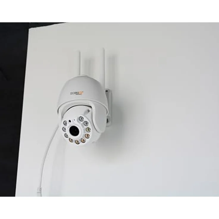 Technaxx FullHD Aussen Überwachungskamera IP66 mit Bewegungsmelder bis zu 15 m, FullHD-Videoauflösung, Nachtsicht IR, Rotationswinkel 355° & 90° - 3MP WiFi PT Dome Kamera TX-192 – Bild 6