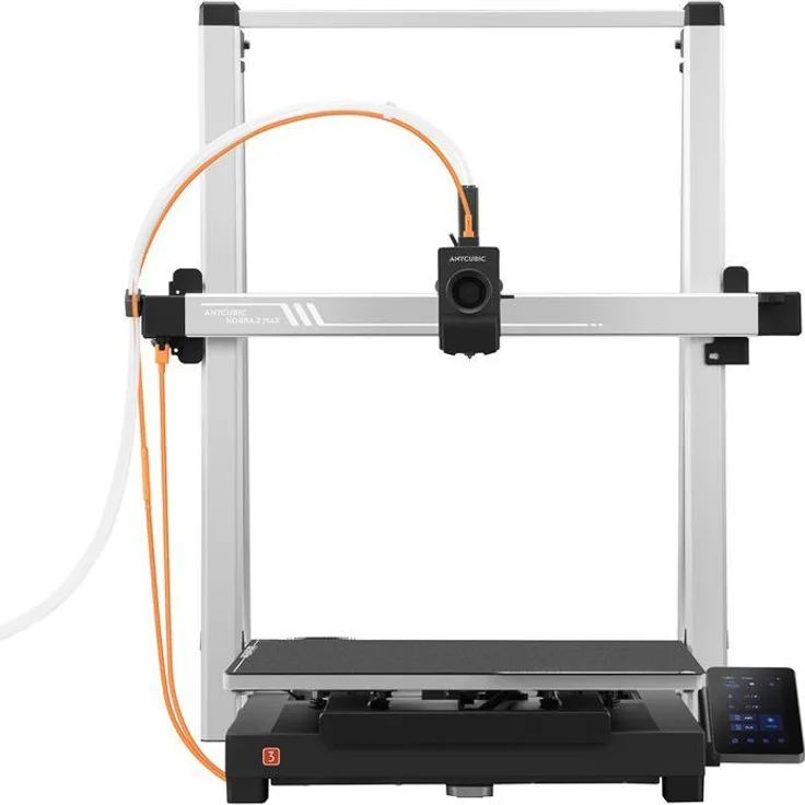 Anycubic Kobra 3 Max 3D Printer, 420 x 420 x 500 mm Druckvolumen, hohe Geschwindigkeit 600 mm/Sek, automatische Nivellierung LeviQ 3.0