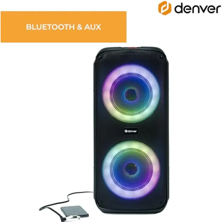 Denver Bluetooth Lautsprecher BPS-354, schwarz – Bild 4