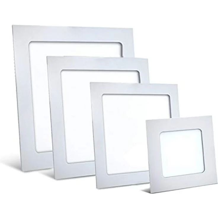 ENERGMiX 18 Watt LED Einbauleuchte slim Panel Deckenleuchte ultra slim Flach 22,5 x 22,5 cm Kaltweiß 6400K – Bild 2