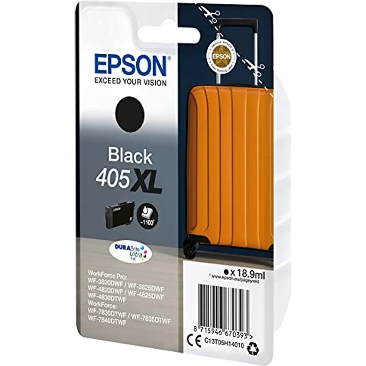 EPSON Singlepack Black 405XL DURABrite Ultra Ink – Bild 2