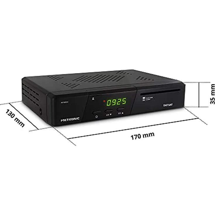 Metronic 441639 Terminal TNT SAT HD, schwarz – Bild 6