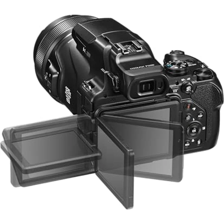 Nikon COOLPIX P1100, Kompaktkamera mit 125-fachem Zoom, Brennweite 24-3.000mm, 16MP, 4k Video – Bild 5