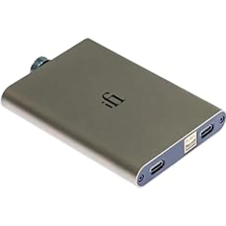 iFi hip-dac3 Tragbarer Hi-Res DAC/Kopfhörerverstärker – True Balanced Circuit, 400 mW Ausgangsleistung, Dual-USB-C, PCM 384 kHz/DSD256/MQA Decodierung, XBass Analog-Verstärkung, PowerMatch, iEMatch – Bild 3